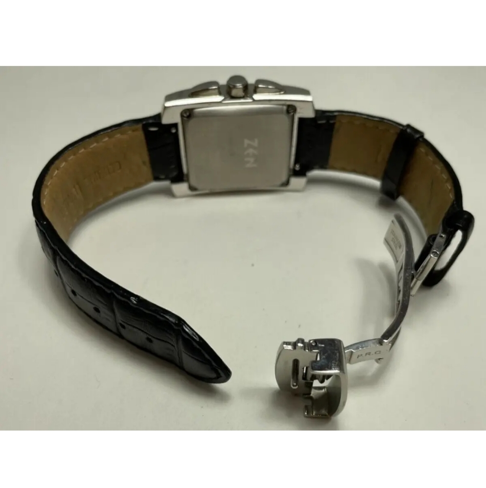 Zen Diamond W007532 Rectangular Chronograph Watch… - image 5